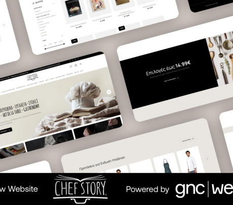 Ο εκπαιδευτικός όμιλος Le Monde εμπιστεύτηκε τη GNC Web για τη δημιουργία του e-shop 'Chef Story'